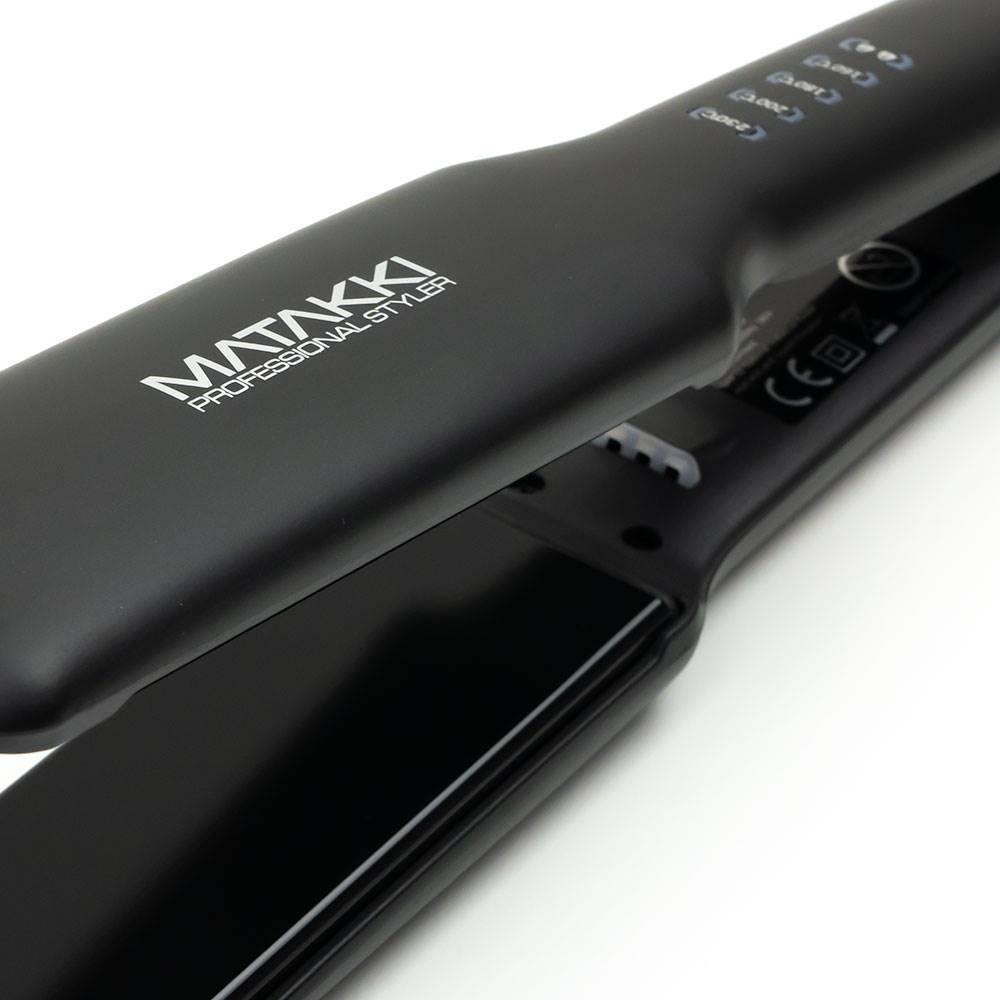 Matakki - Wide Ceramic Heat Styling Iron Heat Styler
