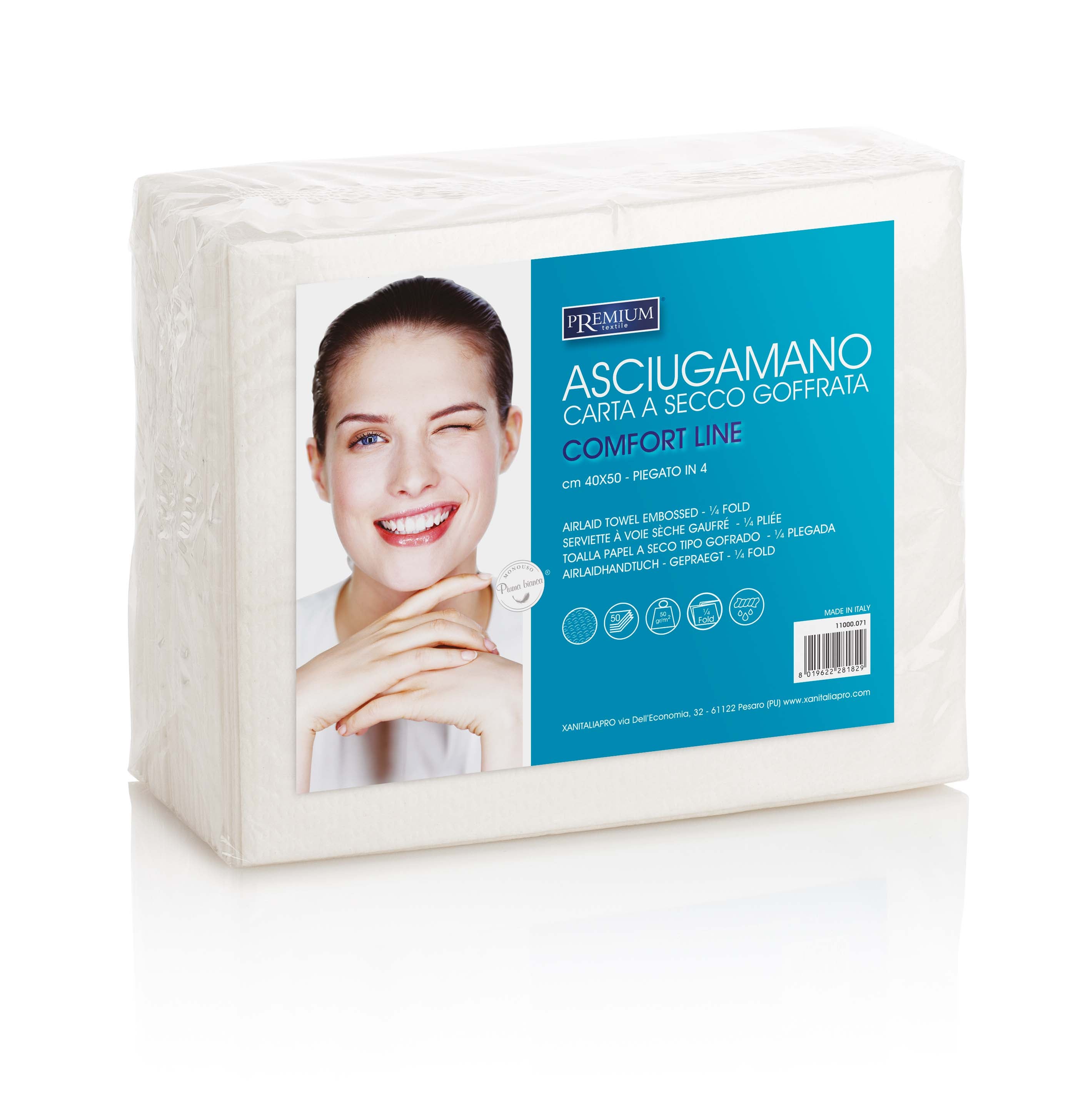 Dry Paper Towel Double S-Fold Polybag 50 Pcs 30x40 cm