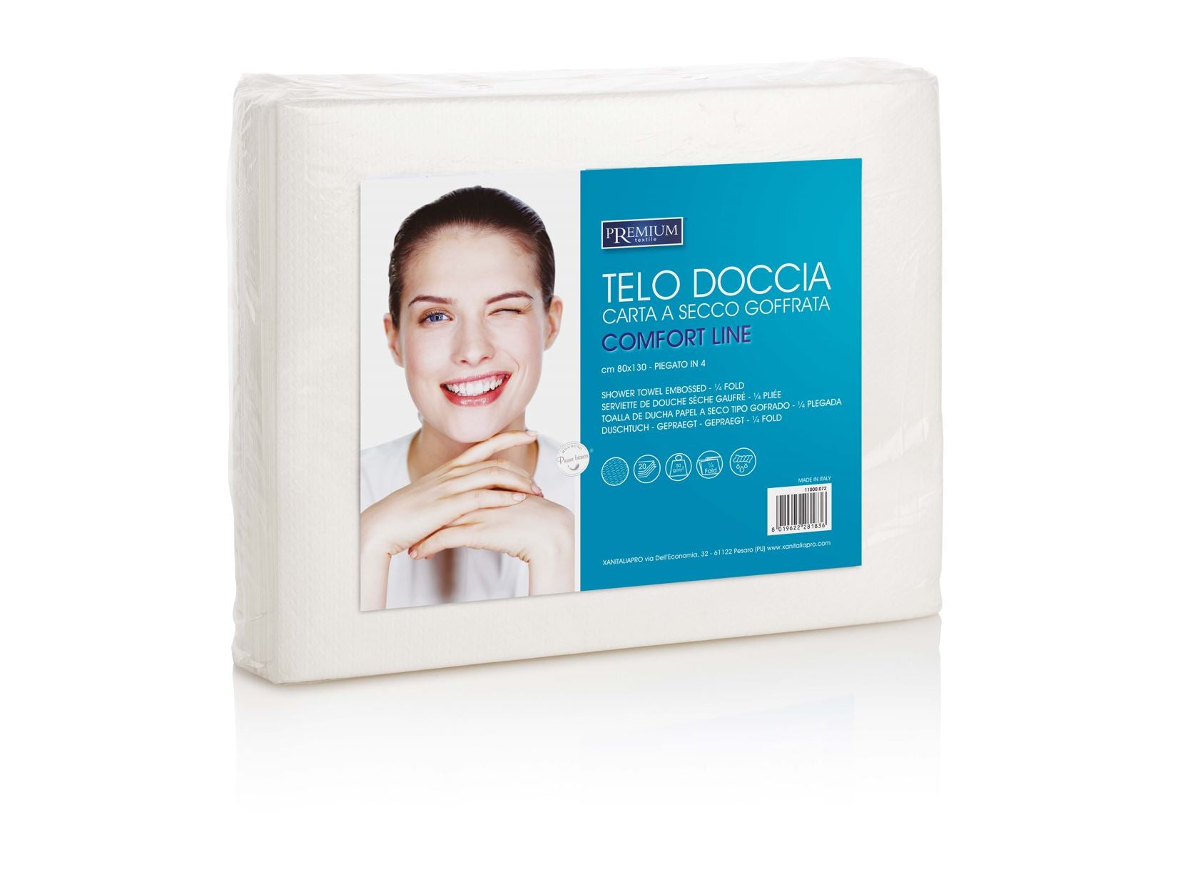 Dry Paper Towel Double S-Fold Polybag 20 Pcs 80x130cm