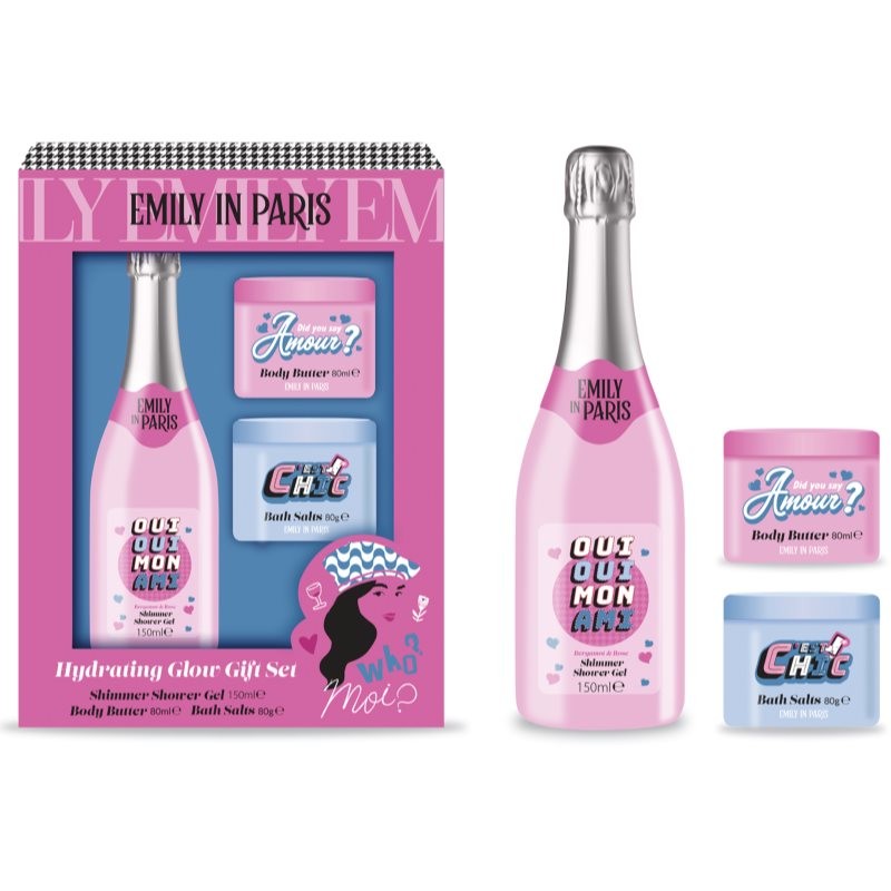 Emily in Paris Hydrating Glow Gift Set