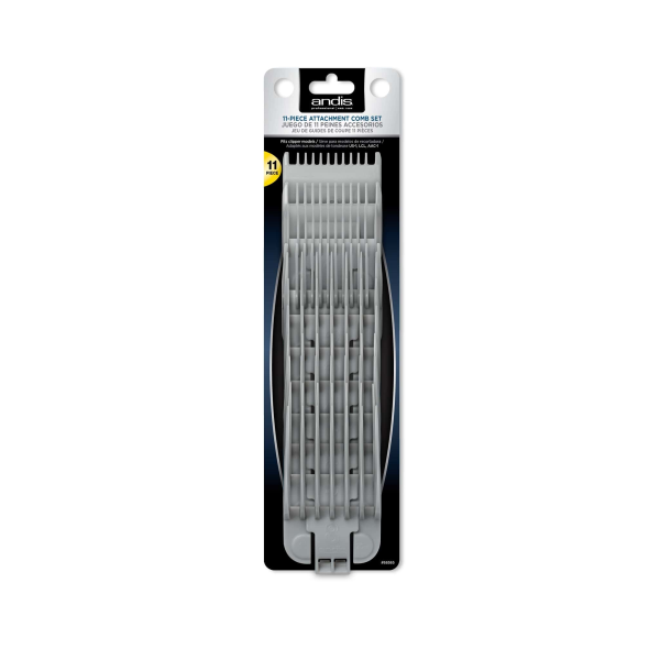 Andis Snap-On Blade Attachment Comb Set, 11pcs