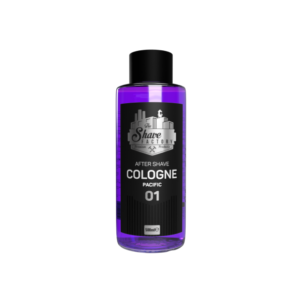 The Shave Factory After Shave Cologne 500ml (Glass Edition)