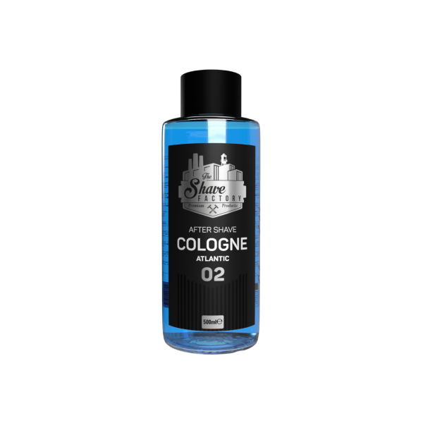 The Shave Factory After Shave Cologne 500ml (Glass Edition)