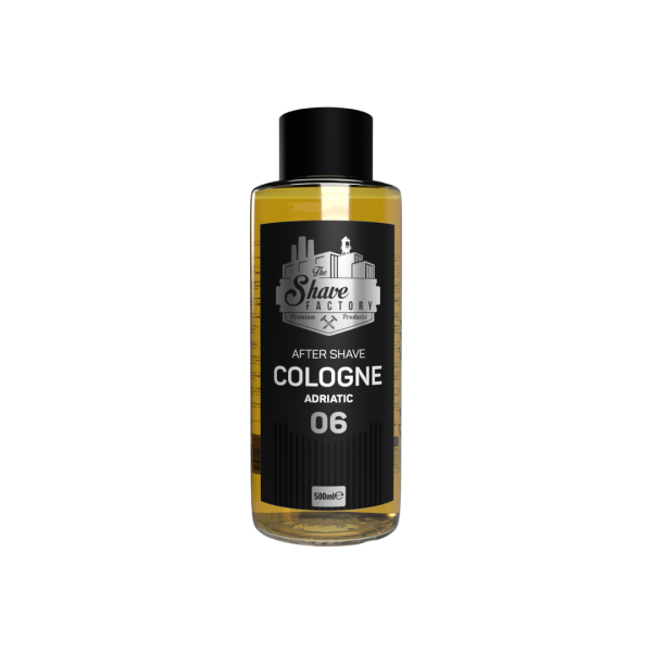 The Shave Factory After Shave Cologne 500ml (Glass Edition)