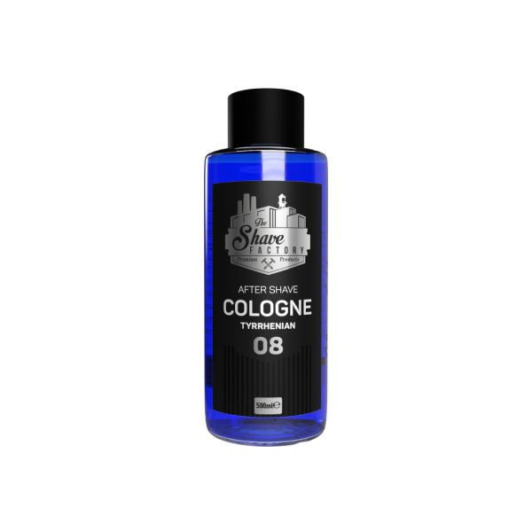 The Shave Factory After Shave Cologne 500ml (Glass Edition)