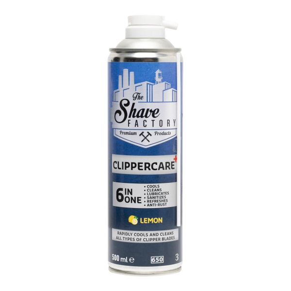 The Shave Factory Clippercare 6 in 1 Spray 500ml