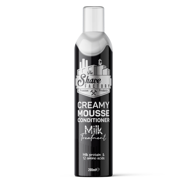 The Shave Factory Creamy Mousse Conditioner Milk Treatment 200ml