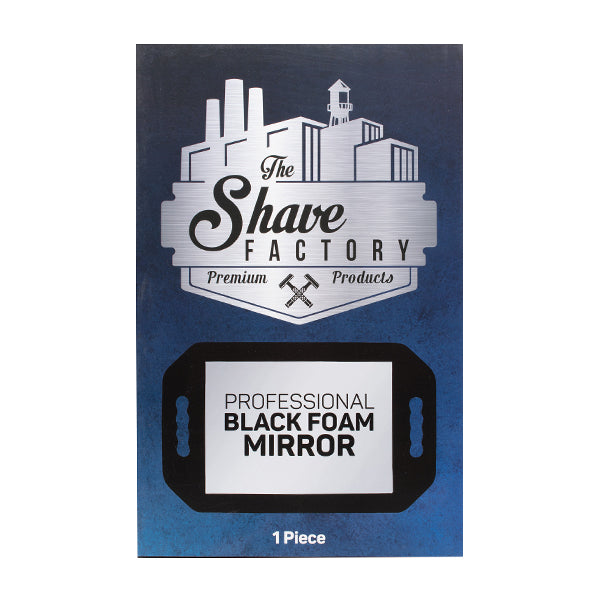 The Shave Factory Black Foam Mirror