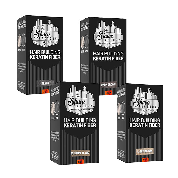 The Shave Factory Hair Building Keratin Fiber 22g