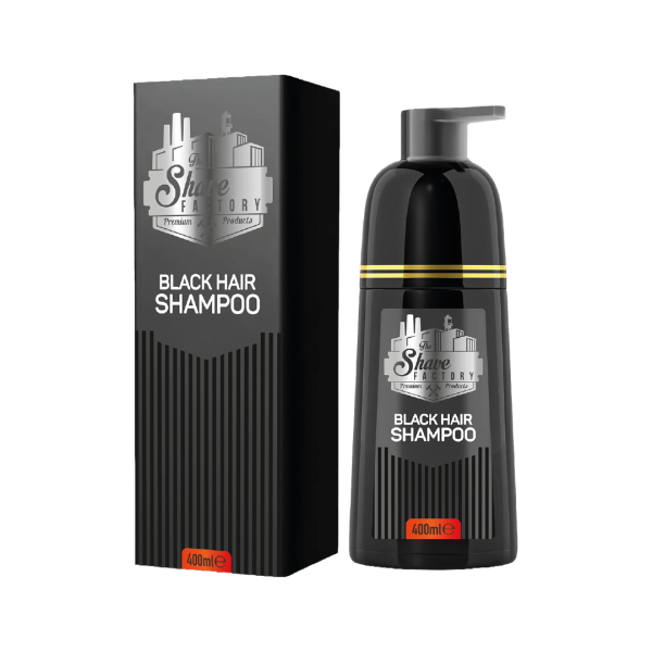 The Shave Factory Hair Shampoo (Black/Brown) 400ml