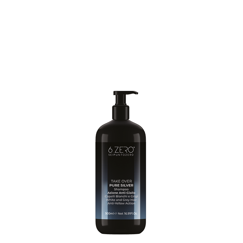 6.Zero Pure Silver Shampoo With Anti-Yellow Action 500ml