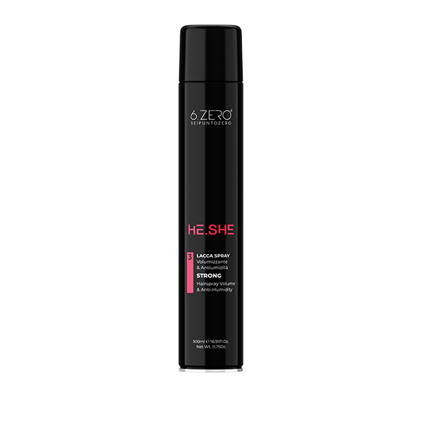 6.Zero He.She Volume and anti-humidity strong hairspray