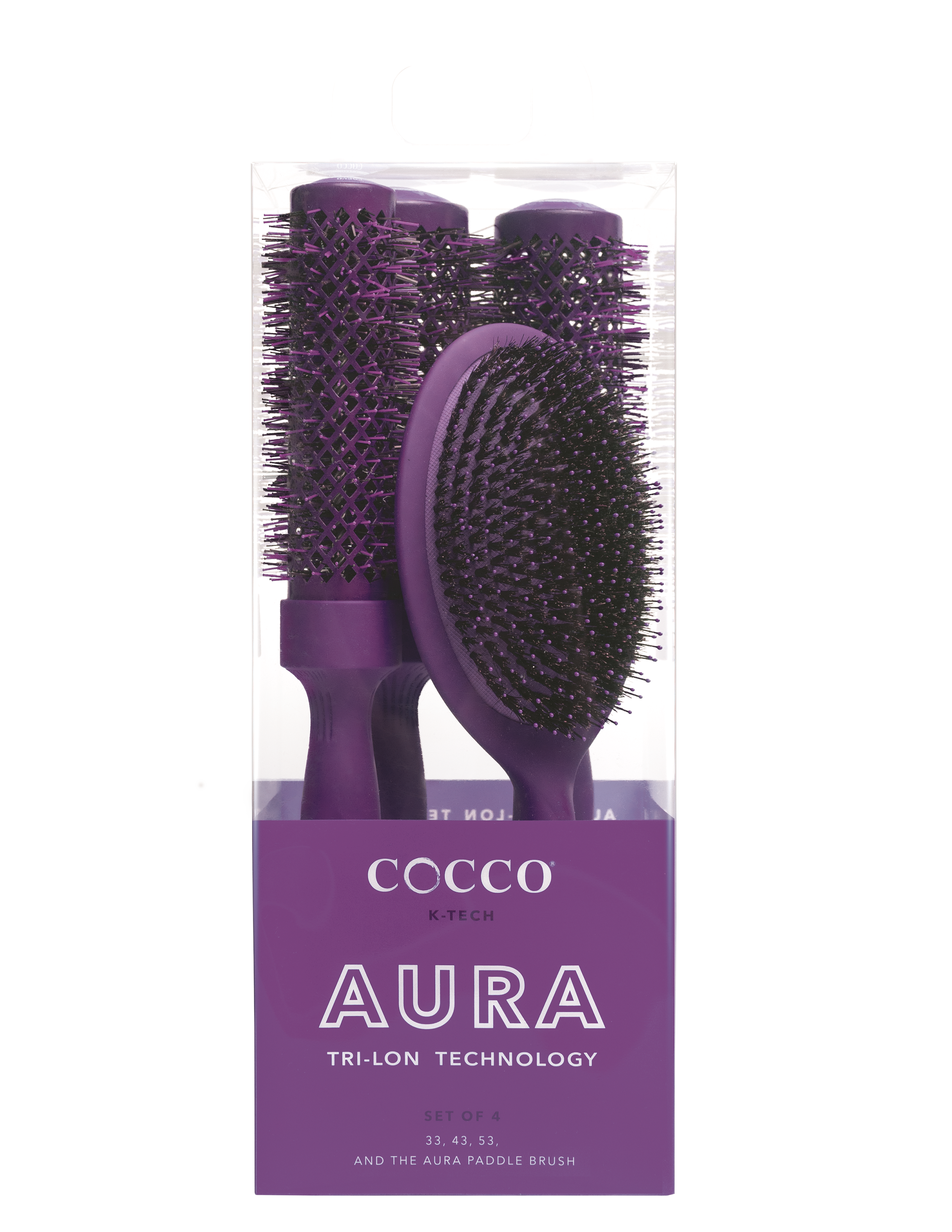 Purple 4 set gift box