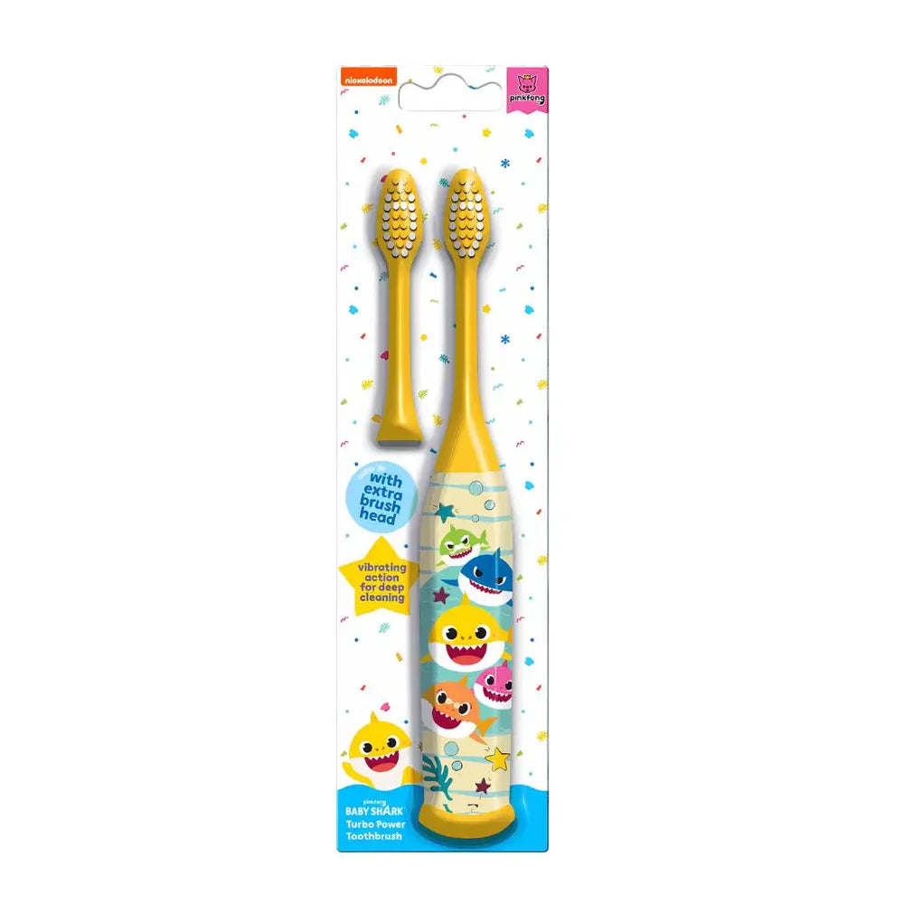 Baby Shark Turbo Electric Toothbrush & Spare