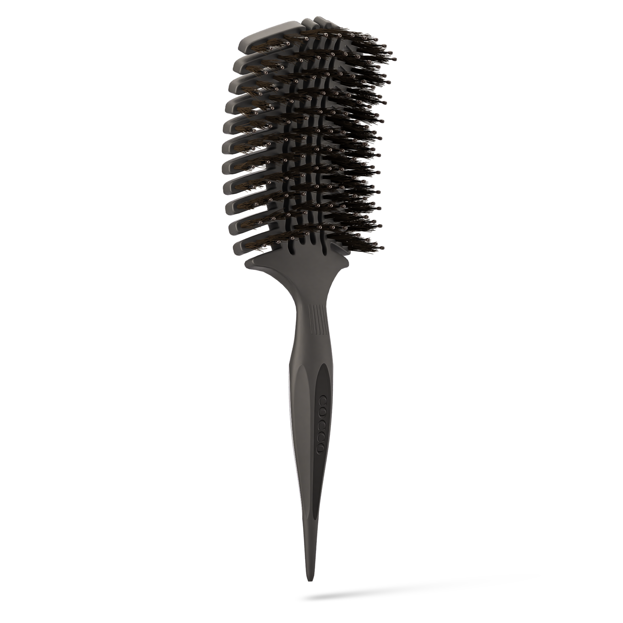 Black vent brush angled