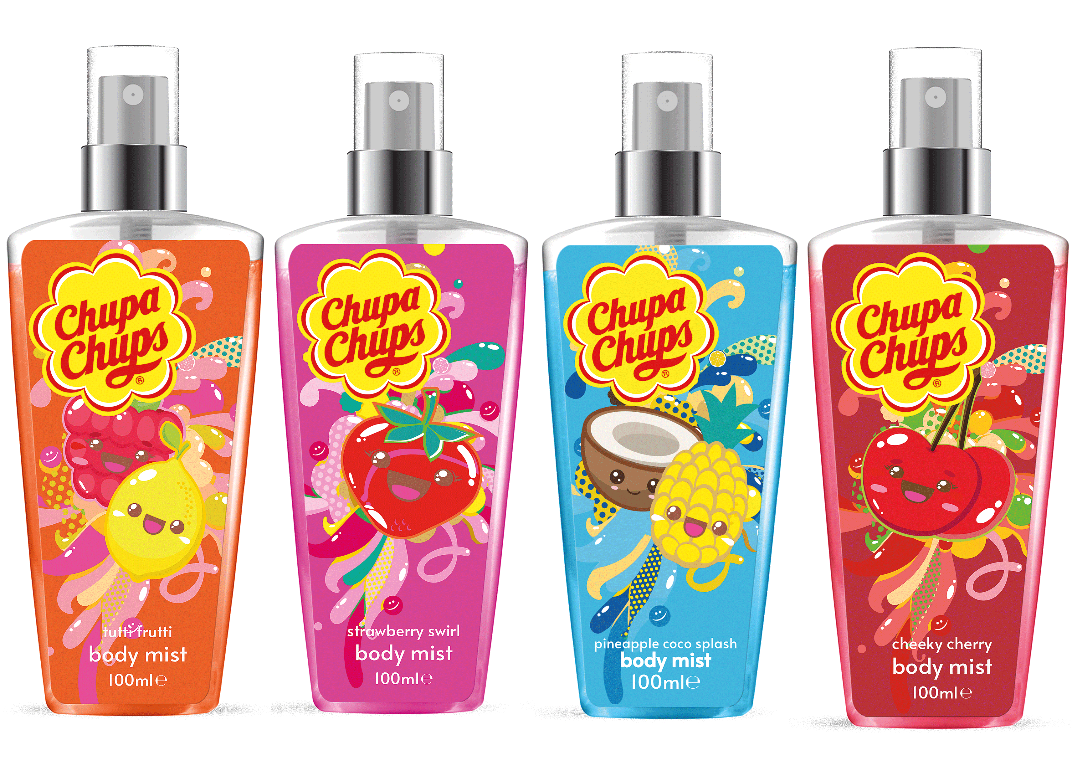 Chupa Chups Body Mist Collection – Mixed Scents