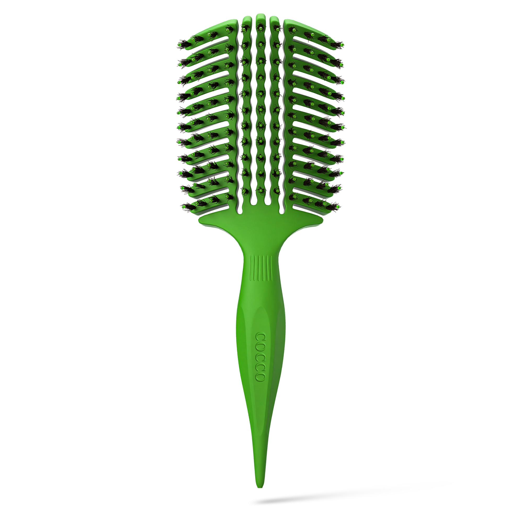 Green vent brush