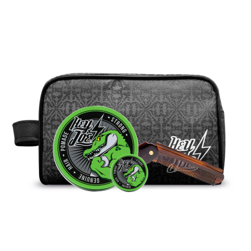 HEY JOE! Pomade Survival Kit Delux Strong | Hair Care and Style Pack