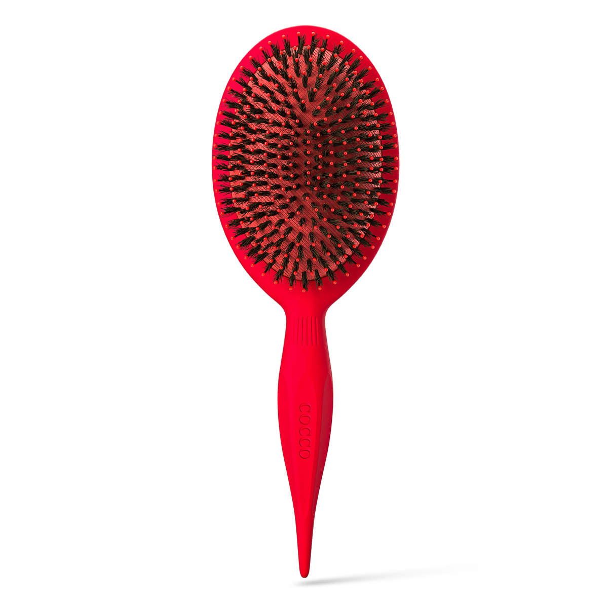 Red paddle brush