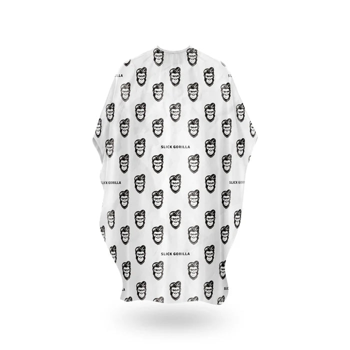 Slick Gorilla Barber Capes Black/White