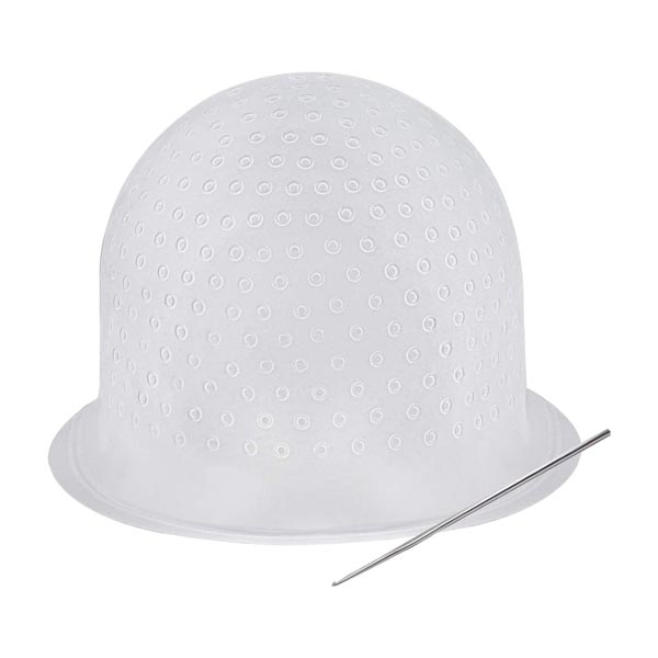 Silicone Highlight Hair Cap with Needle