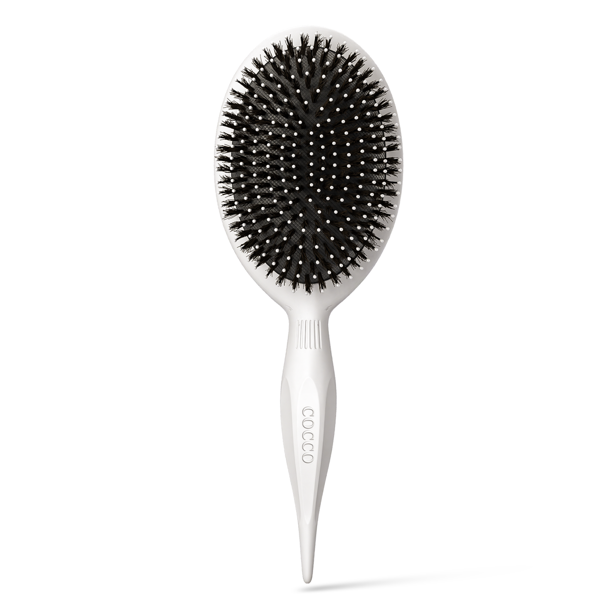 White paddle brush