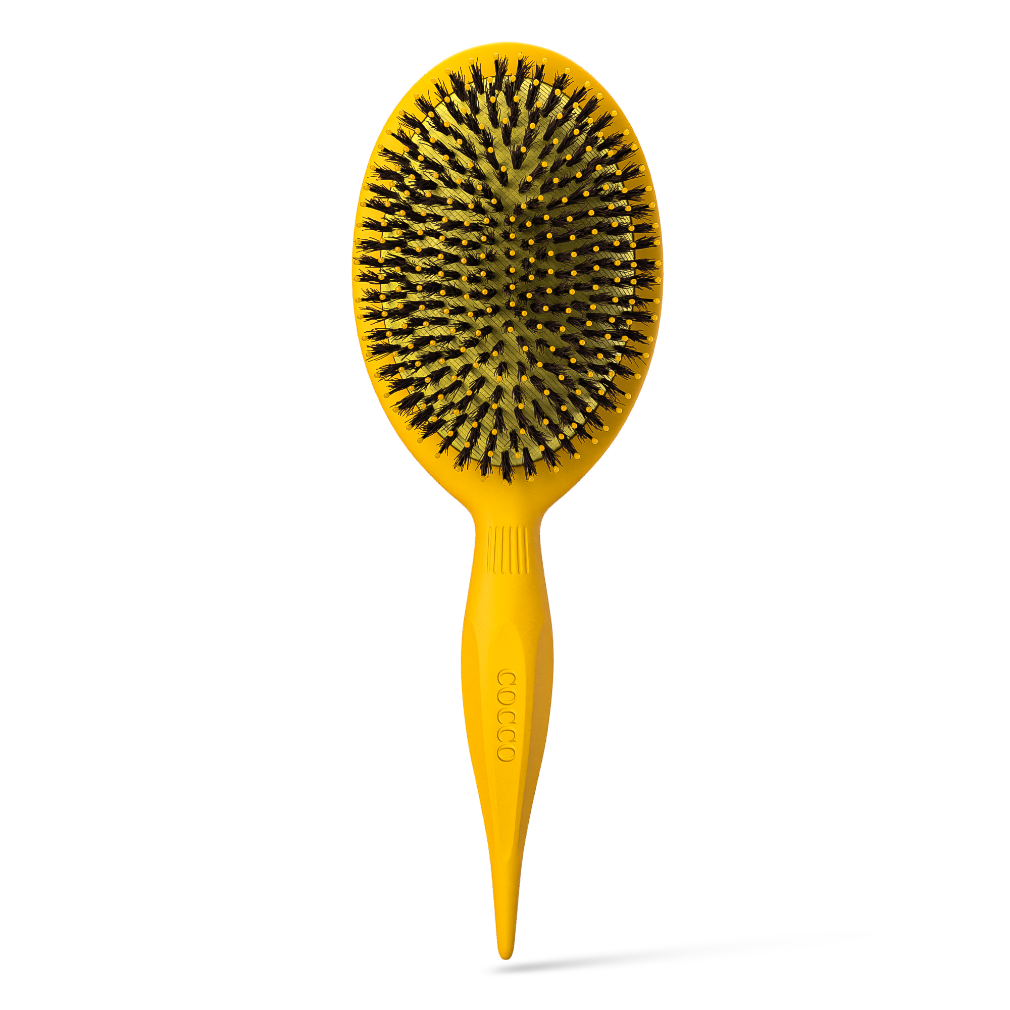 Yellow paddle brush