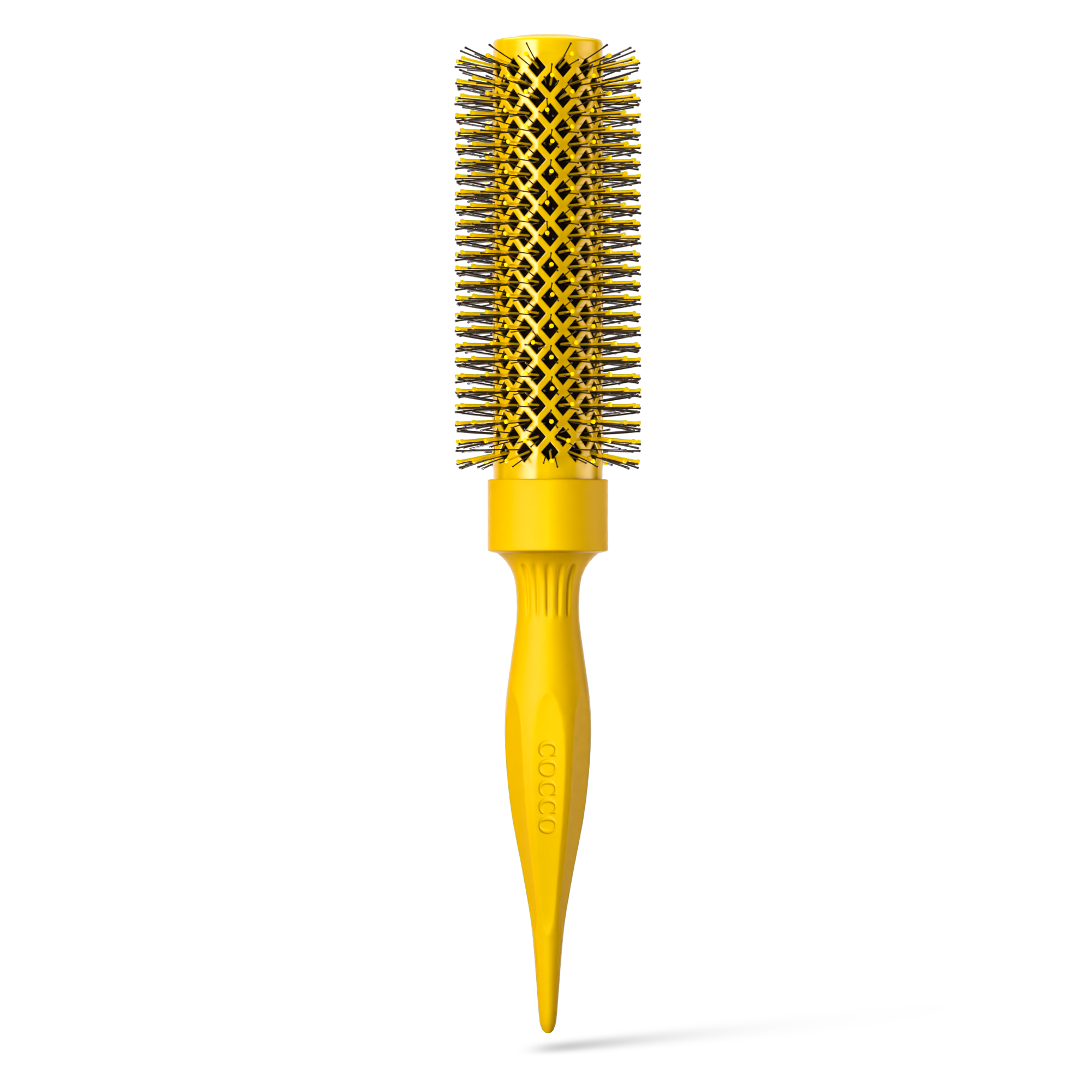 Yellow round brush