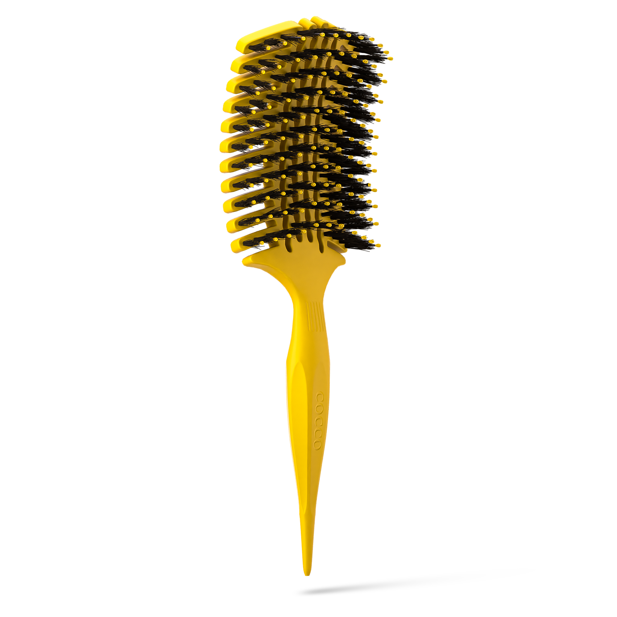 Yellow vent brush angled