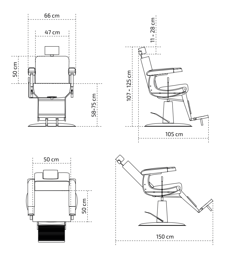 Barber Chair Style AS