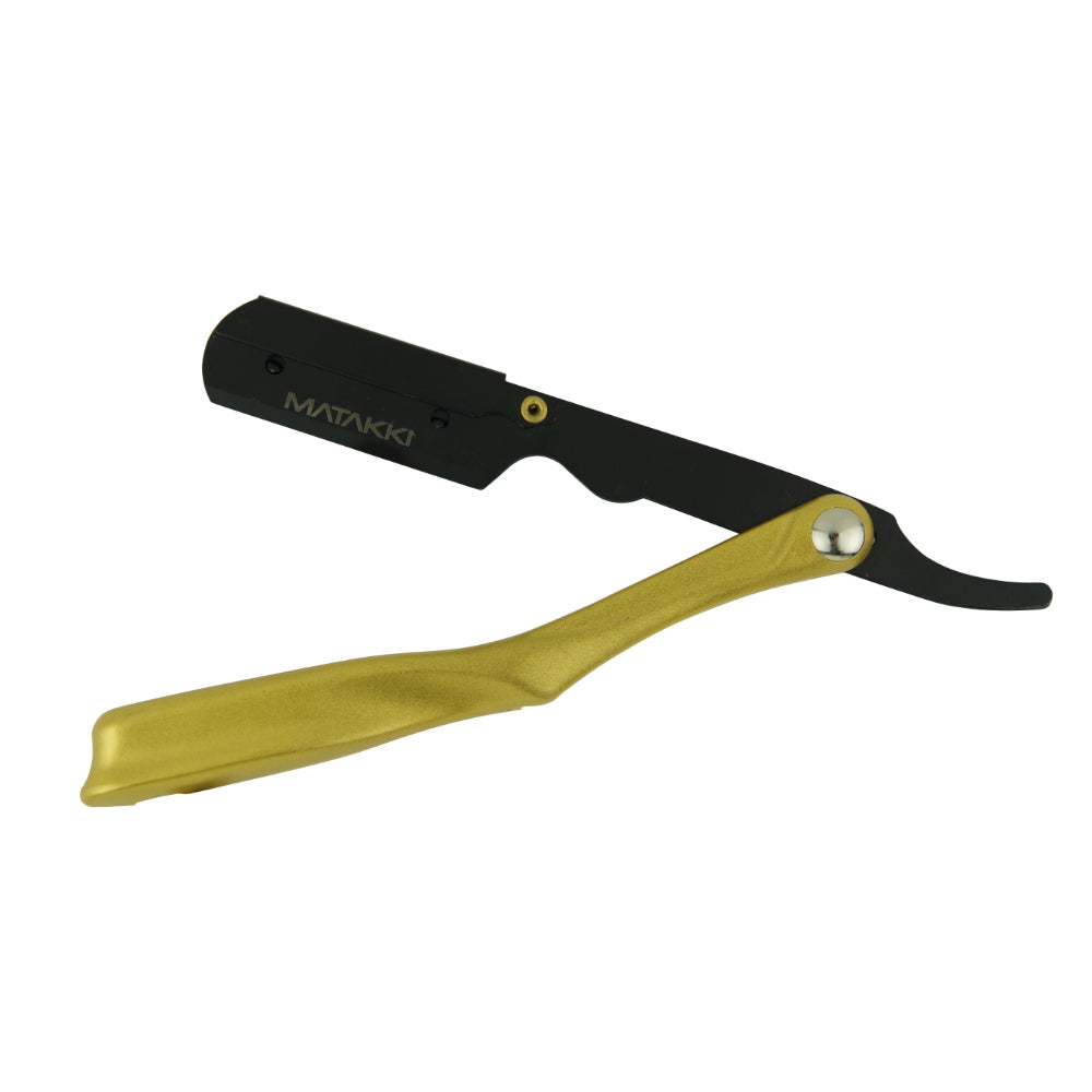 Matakki - Gold Shavette Shaving Razor