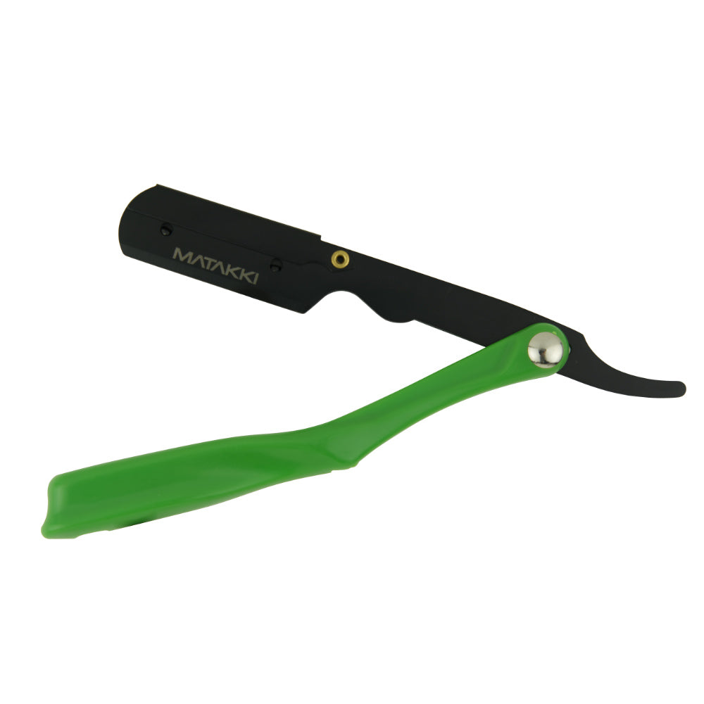 Matakki - Green Shavette Shaving Razor