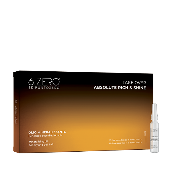 6.Zero TAKE OVER – ABSOLUTE RICH & SHINE Mineralising oil vials