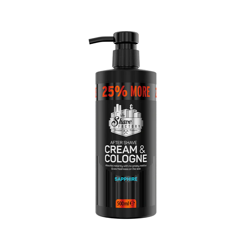 The Shave Factory Cream & Cologne 500ml