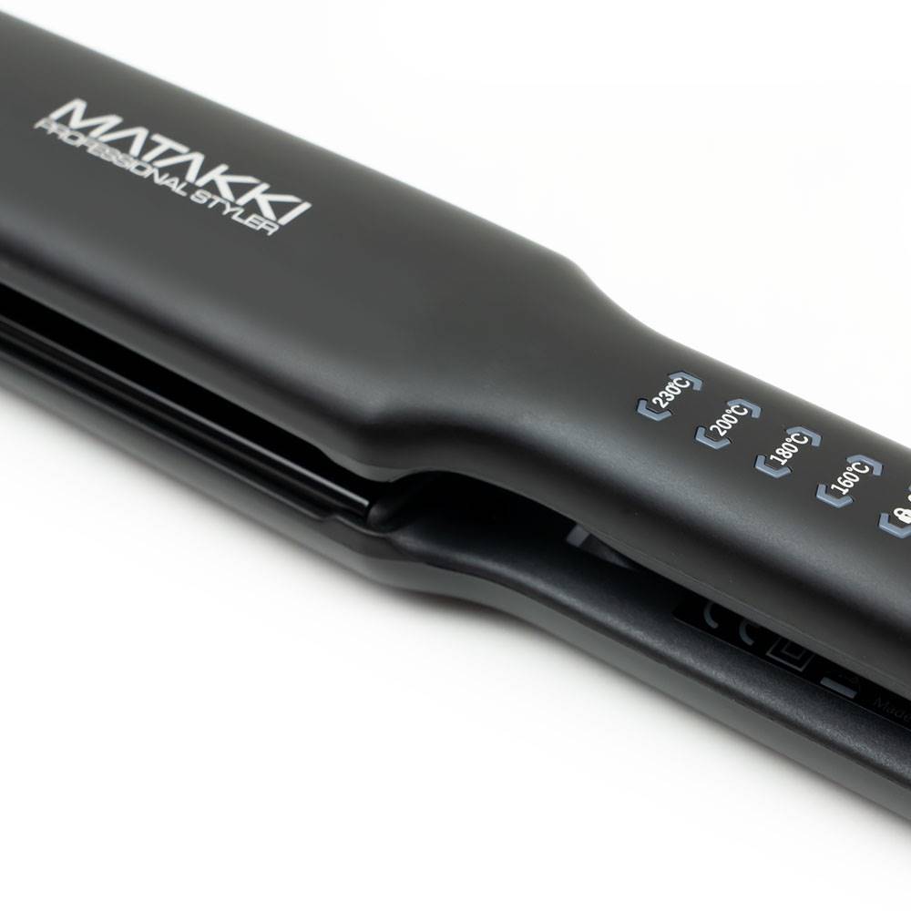 Matakki - Wide Ceramic Heat Styling Iron Heat Styler