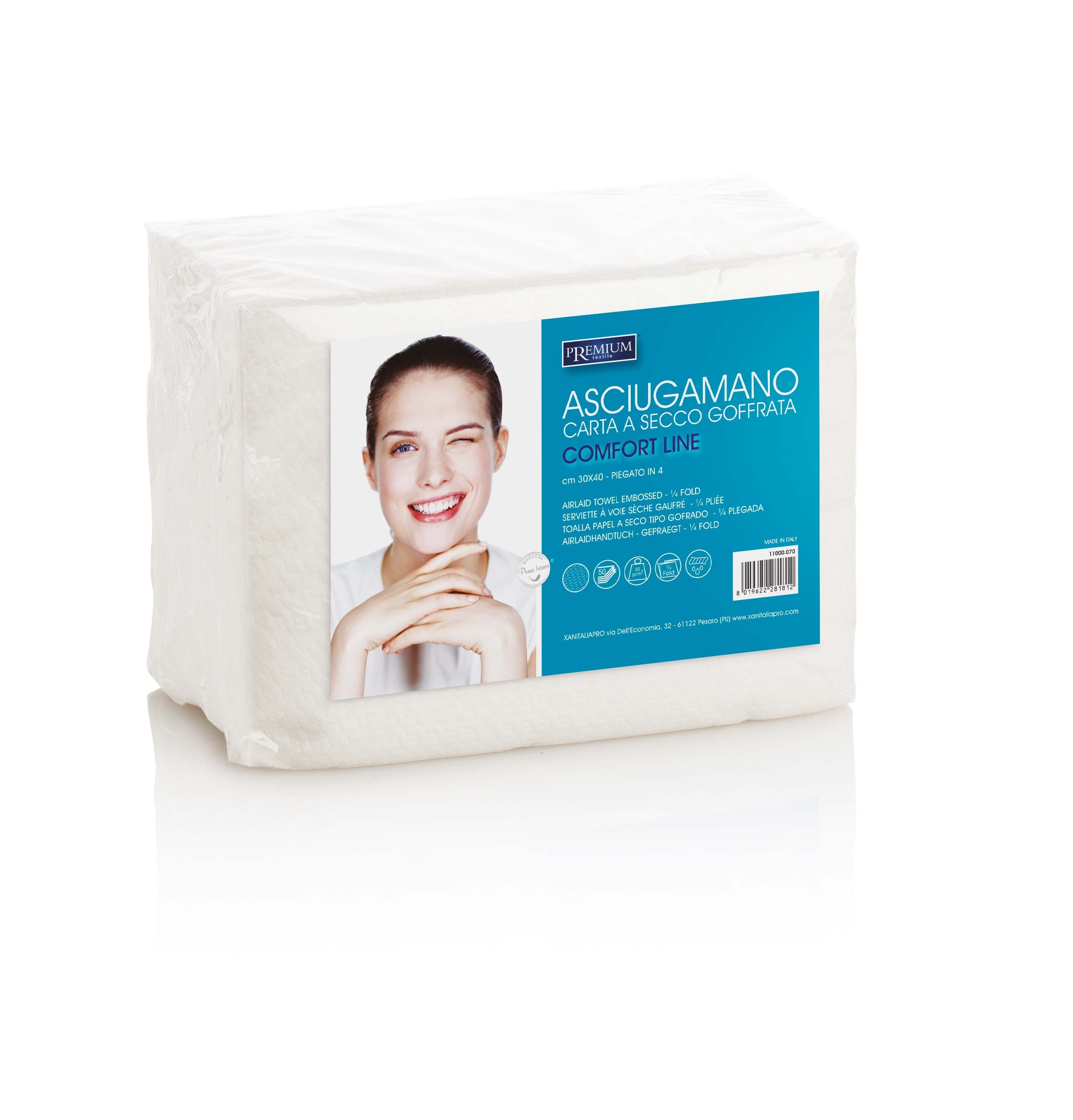 Dry Paper Towel Double S-Fold Polybag 50 Pcs 40x50 cm