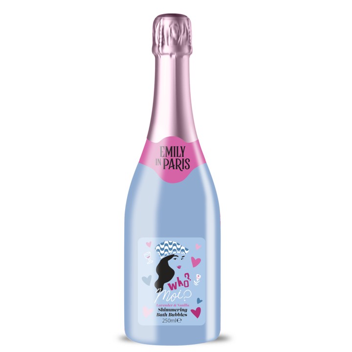 Emily in Paris Shimmering Bath Foam – Lavender & Vanilla 250 ml
