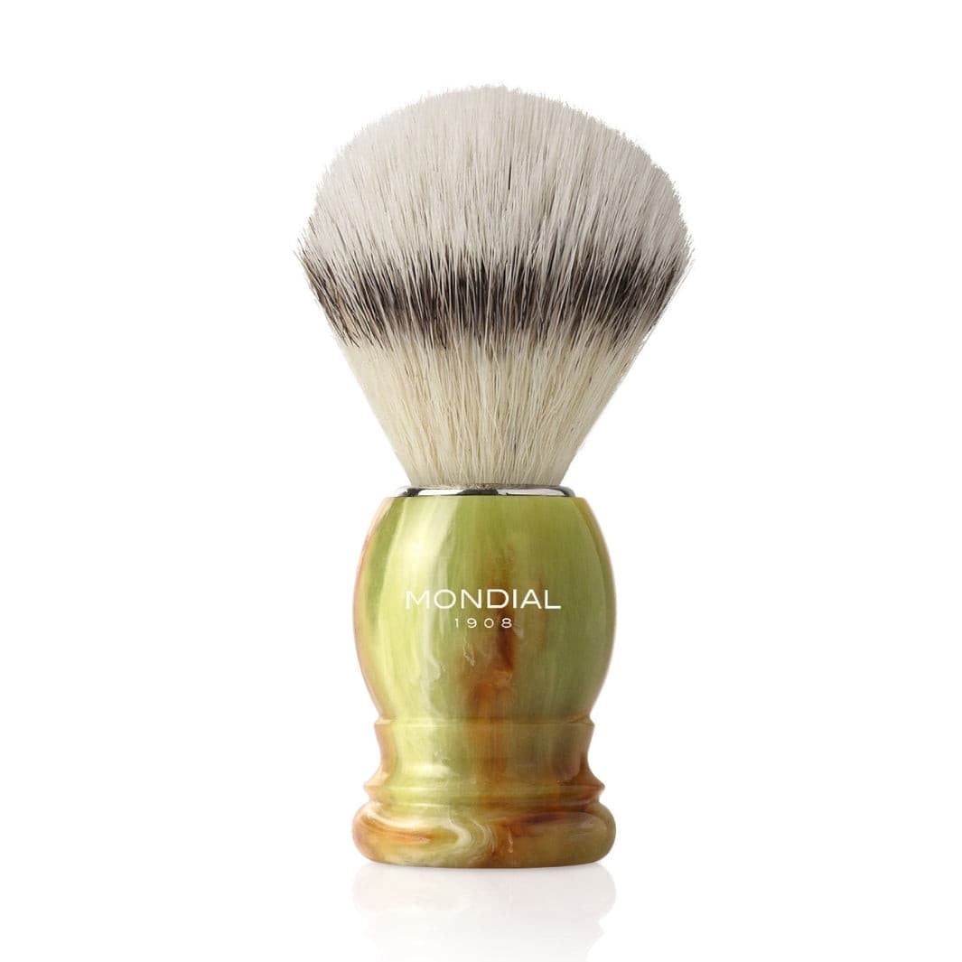 Boston Imitation Onyx Shaving Brush with EcoSilvertip Synthetic