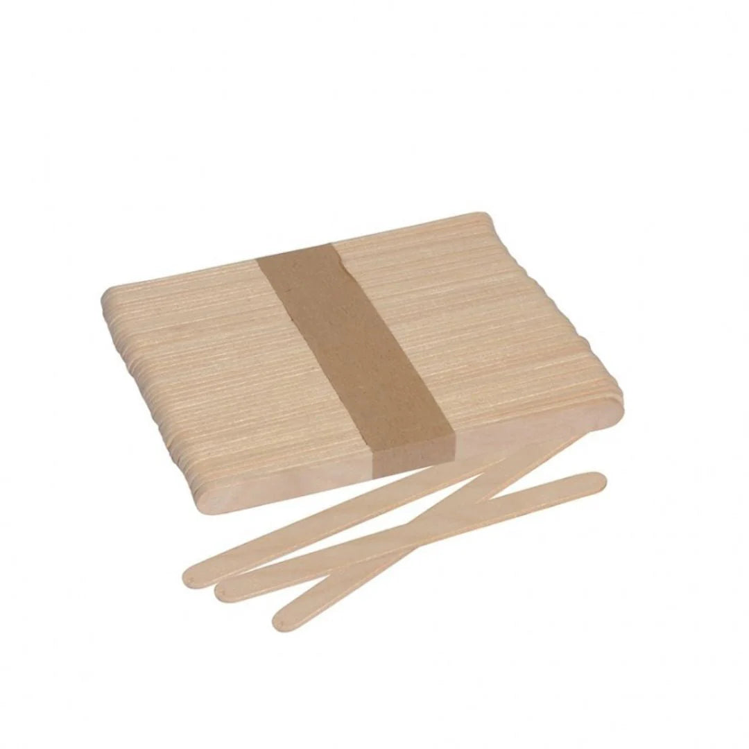 Wooden Waxing Spatulas – 11 cm (50pcs)