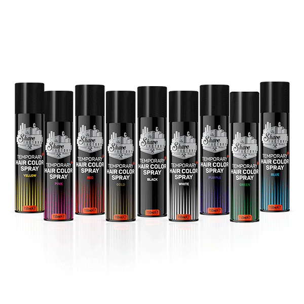 The Shave Factory Temporary Hair Color Spray
