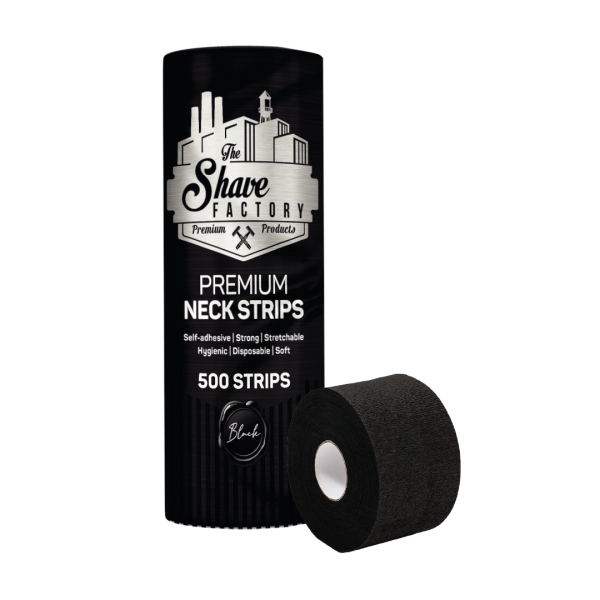 The Shave Factory Neck Paper Black