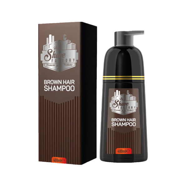 The Shave Factory Hair Shampoo (Black/Brown) 400ml