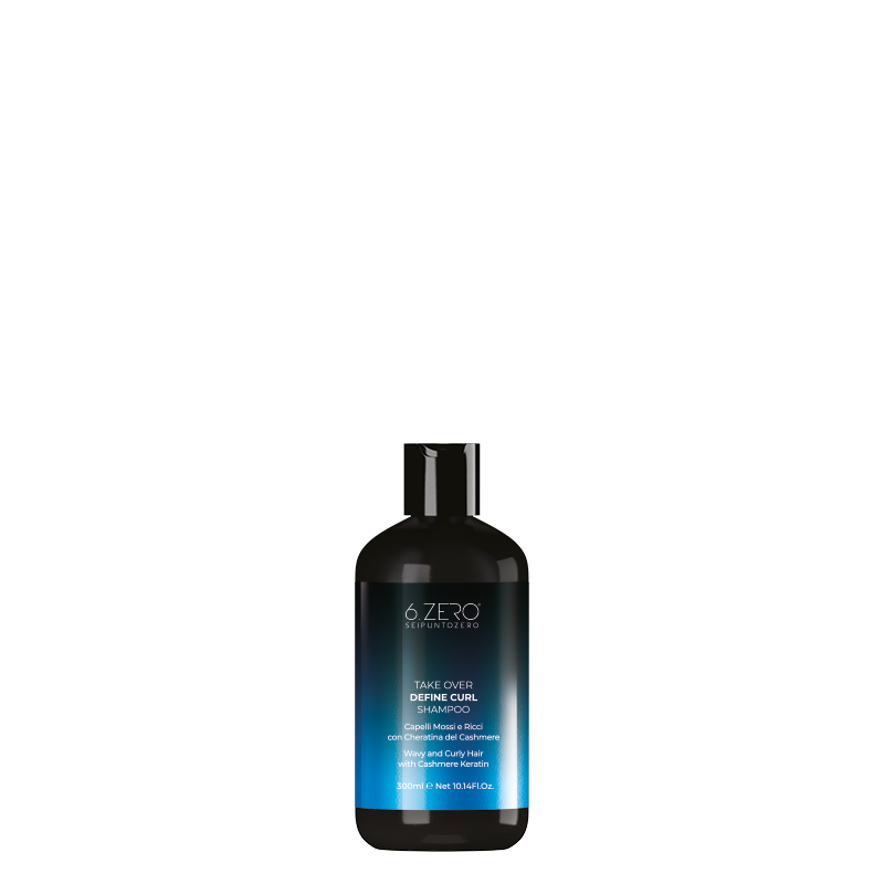 6.Zero TAKE OVER – DEFINE CURL Shampoo for wavy and curly hair 300ml