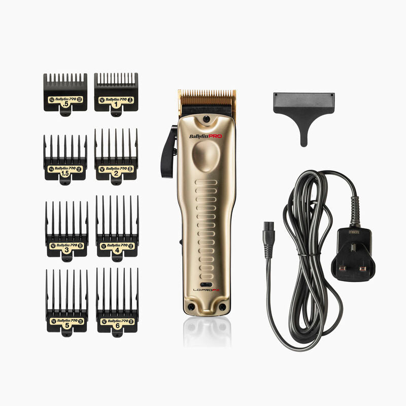 BaBylissPRO Lo-Pro FX Cordless Clipper - Gold