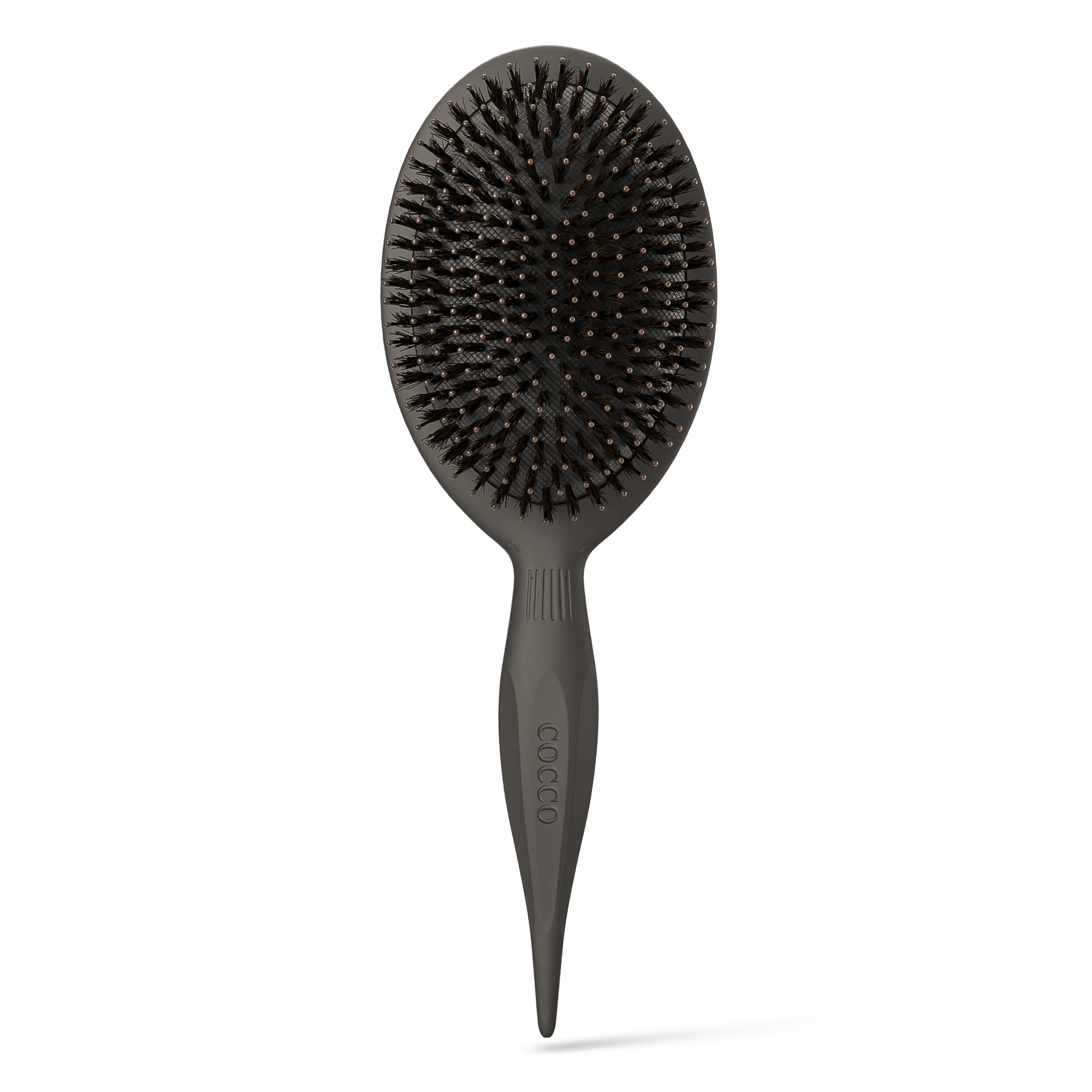 Black paddle brush