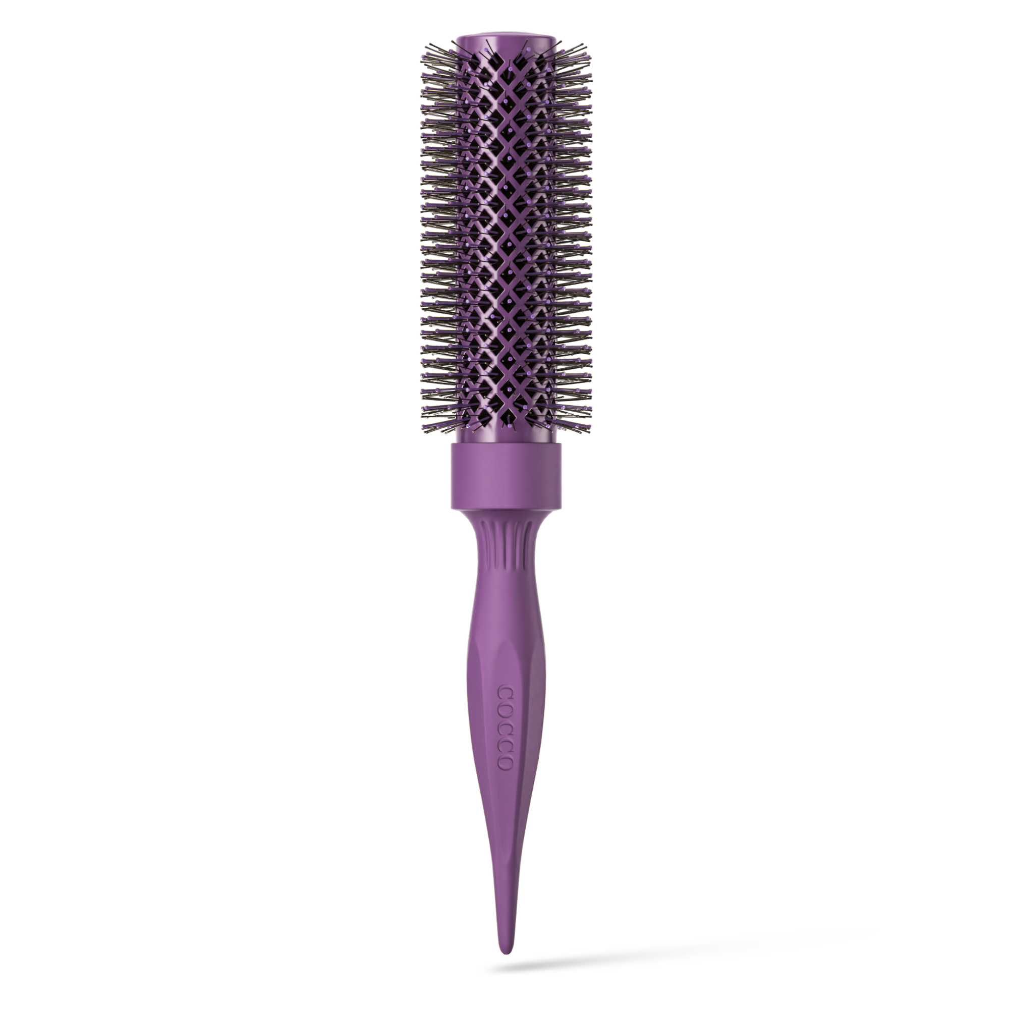 Purple round brush