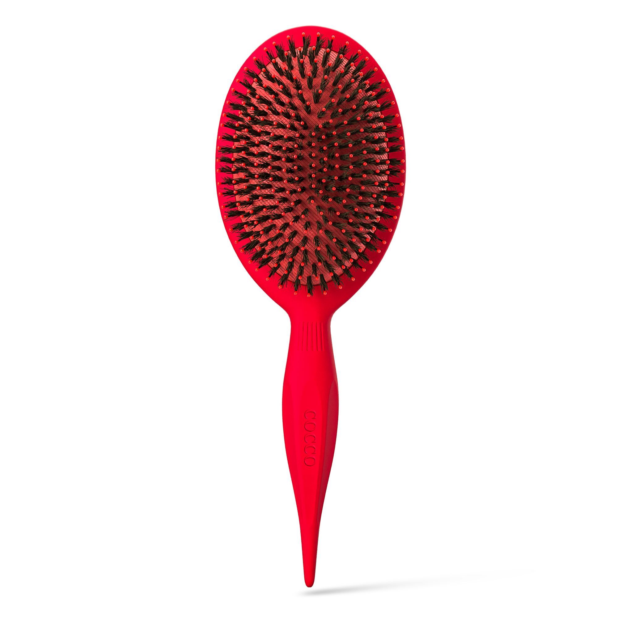 Red paddle brush