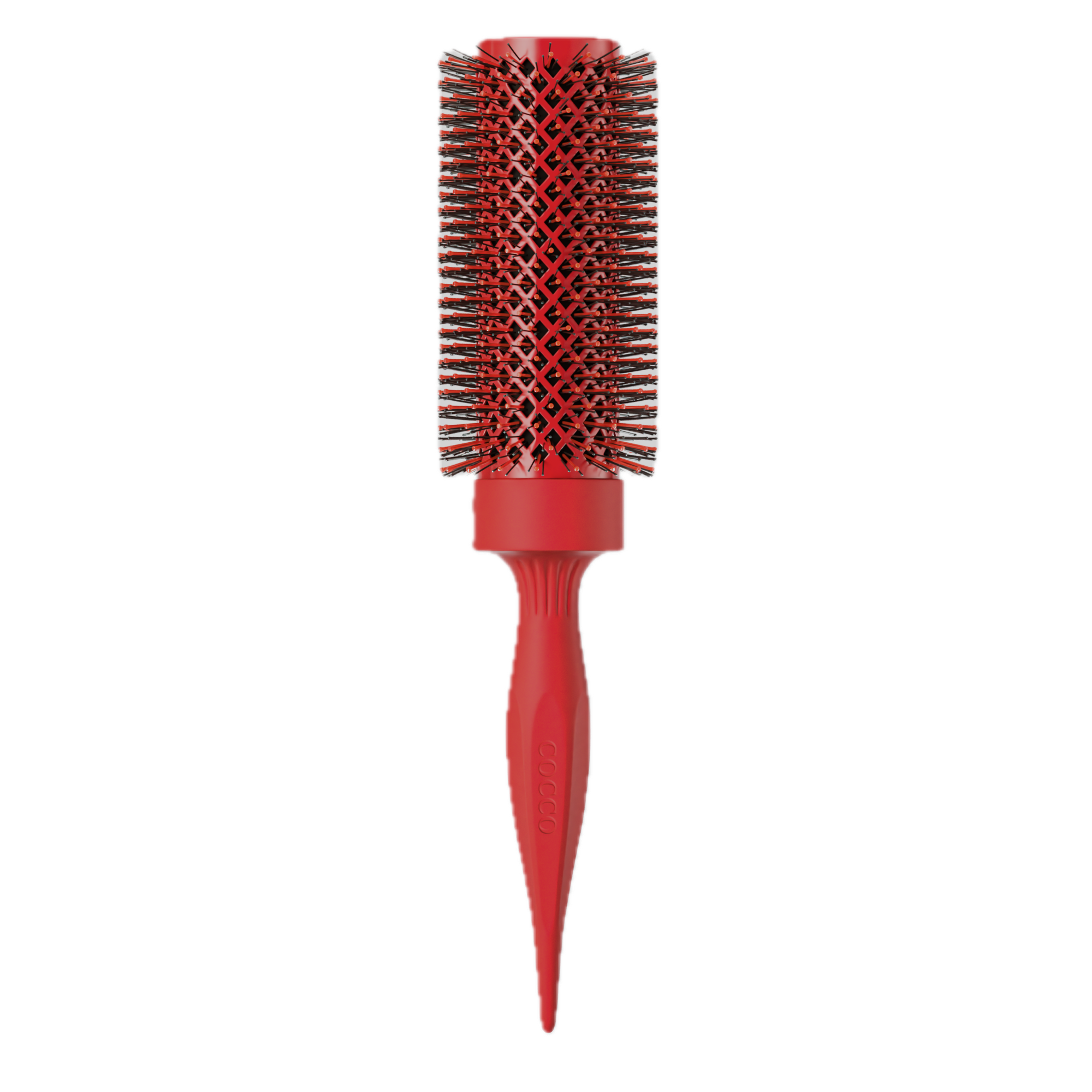 Red round brush