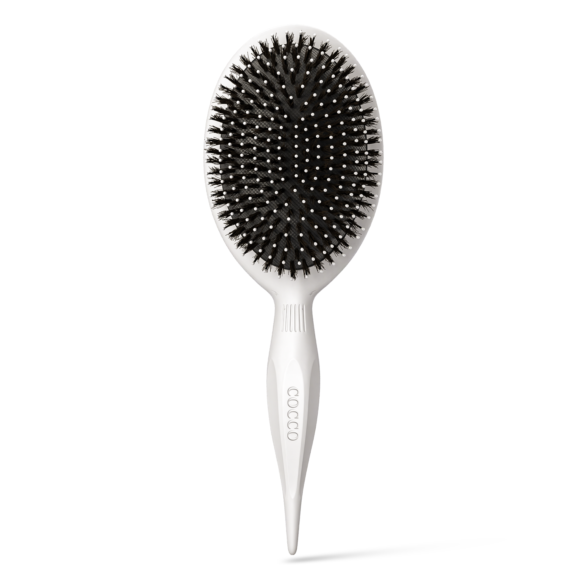 White paddle brush