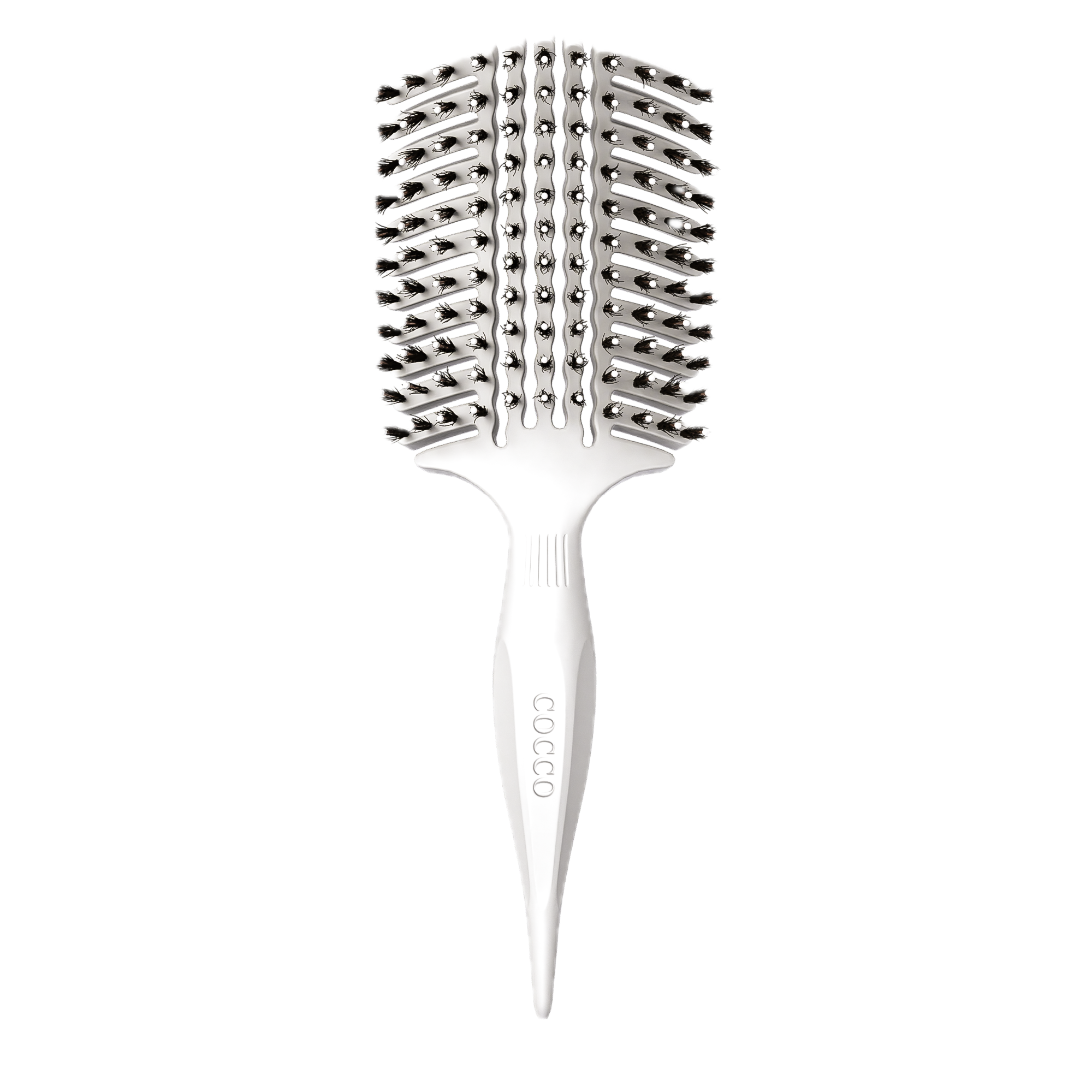 White vent brush